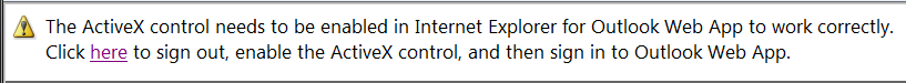 ActiveX error message